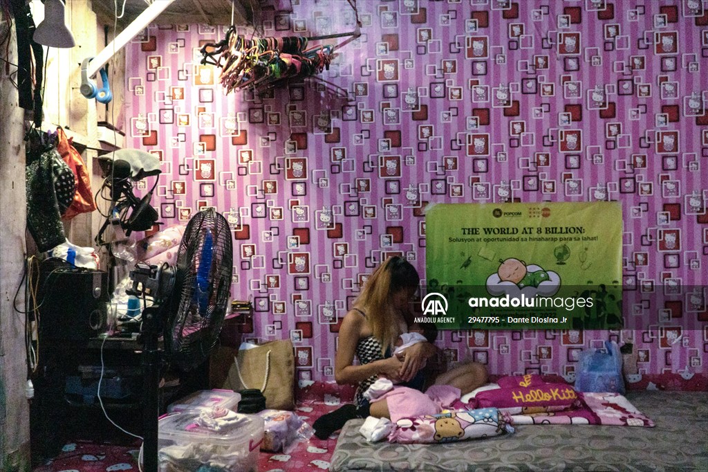 The baby named Vinice Villorente Mabansag, symbolizing the 8 billionth person in the world