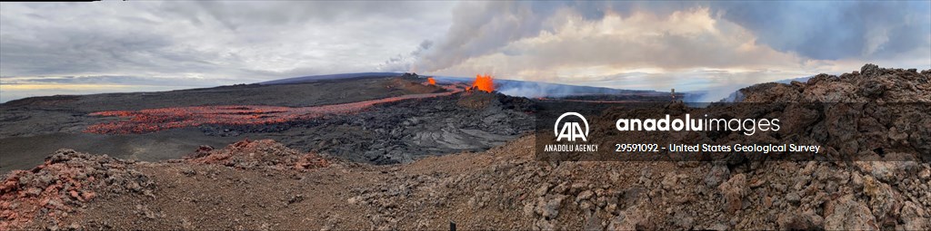 World's largest active volcano begins to erupt in US state of Hawaii after 38 years