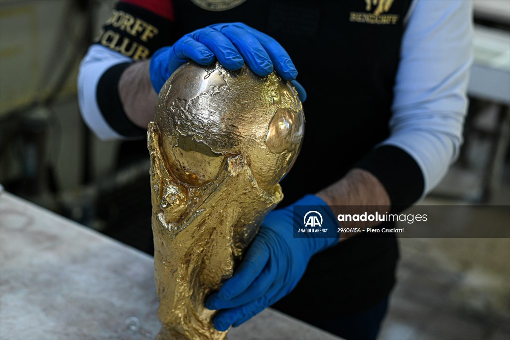 Inside the World Cup trophy factory