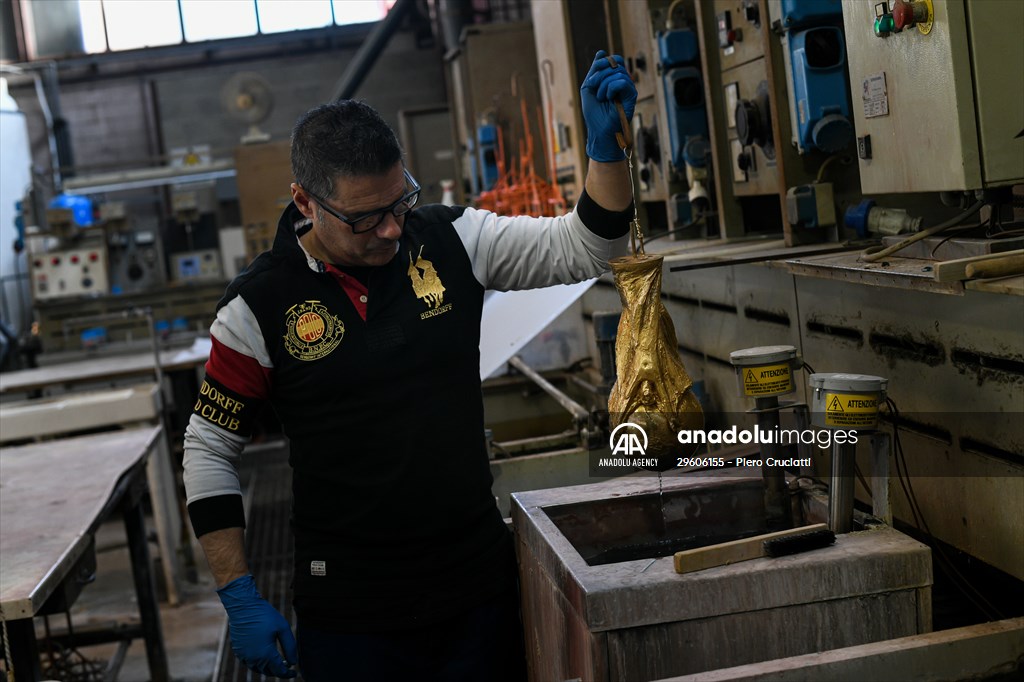 Inside the World Cup trophy factory