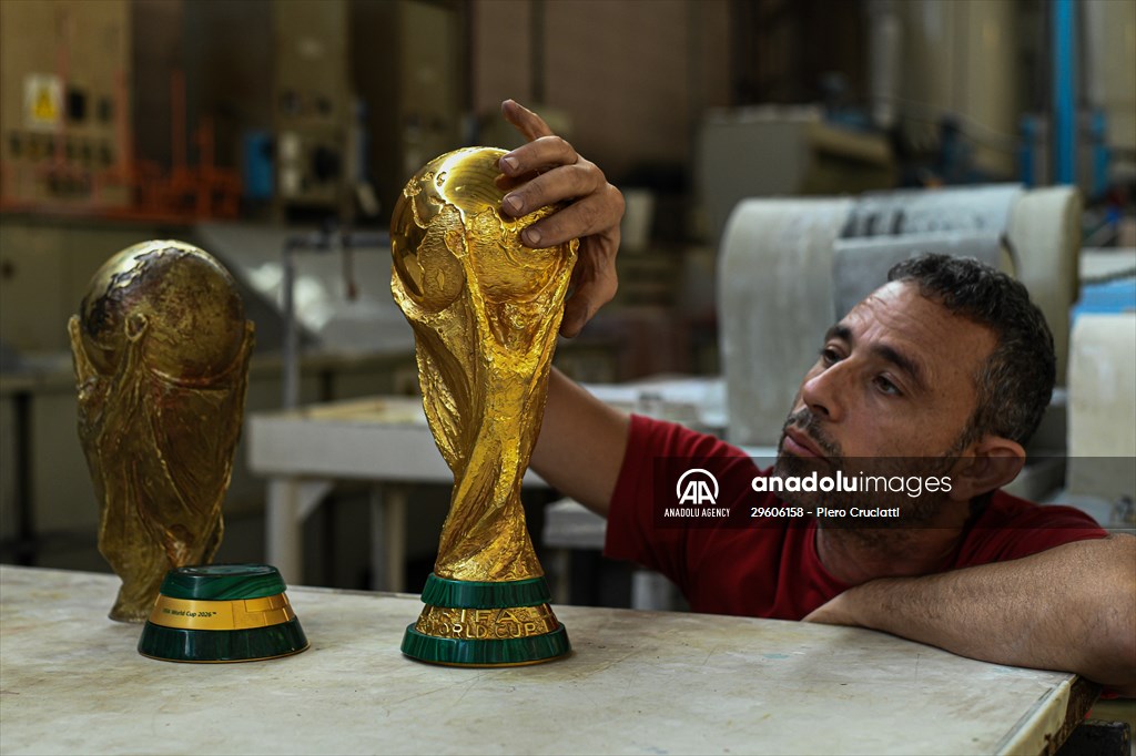 Inside the World Cup trophy factory