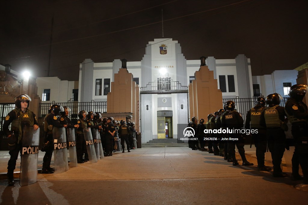 Former President Pedro Castillo arrest in Peru