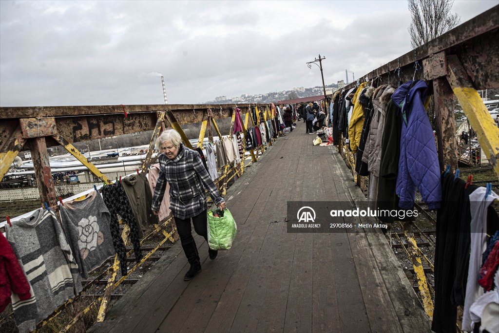 Flea market in Chisinau