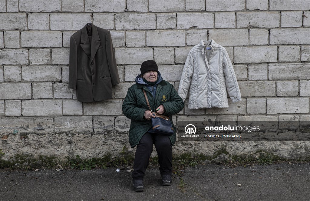 Flea market in Chisinau