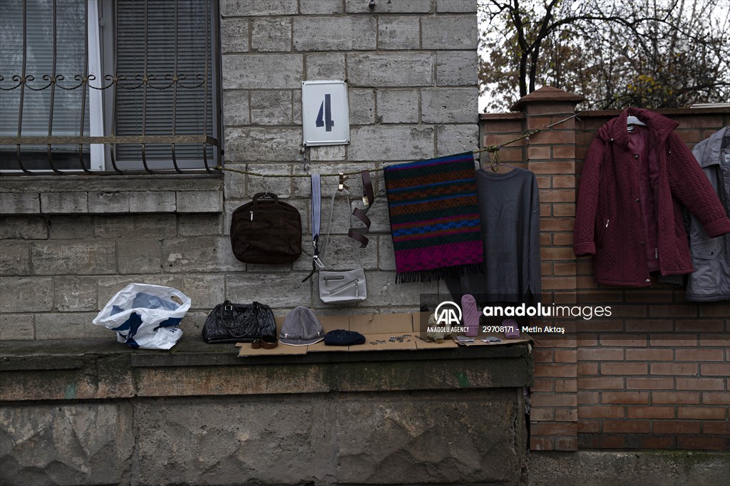 Flea market in Chisinau
