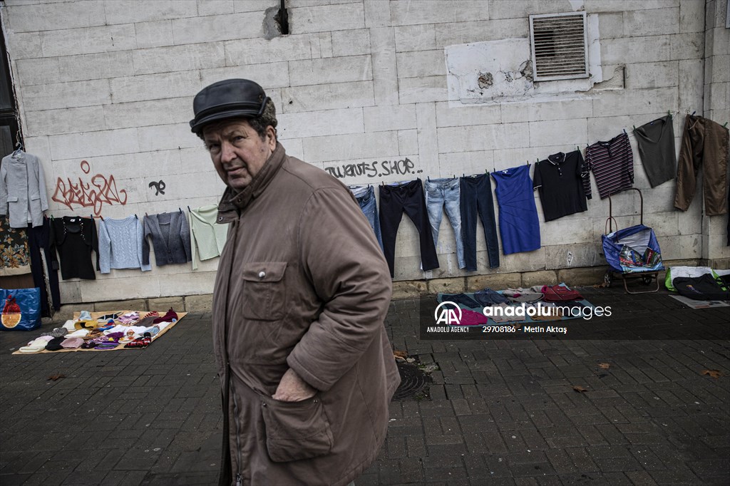 Flea market in Chisinau