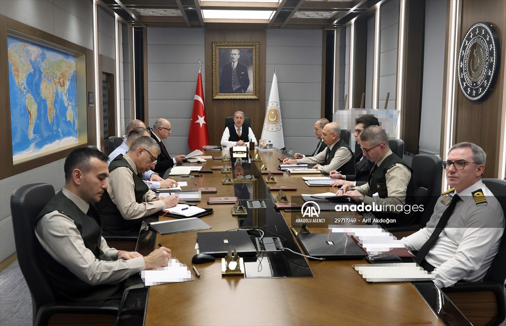 Turkish Defense Minister Hulusi Akar