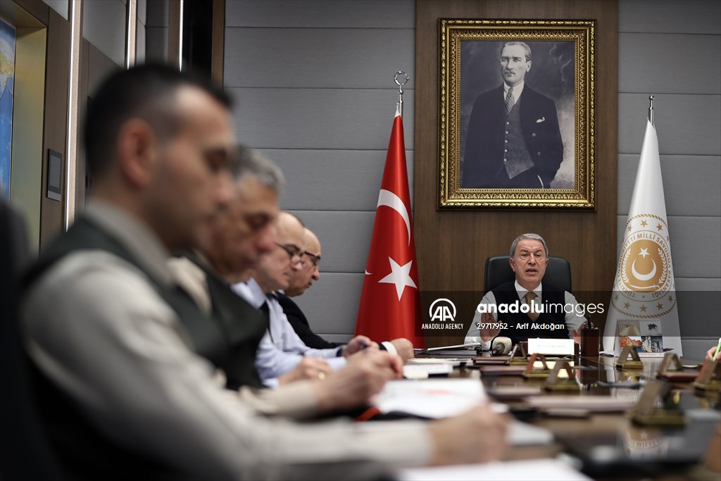 Turkish Defense Minister Hulusi Akar