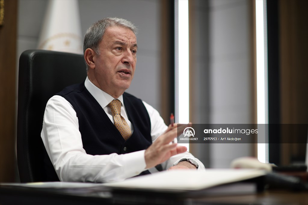 Turkish Defense Minister Hulusi Akar