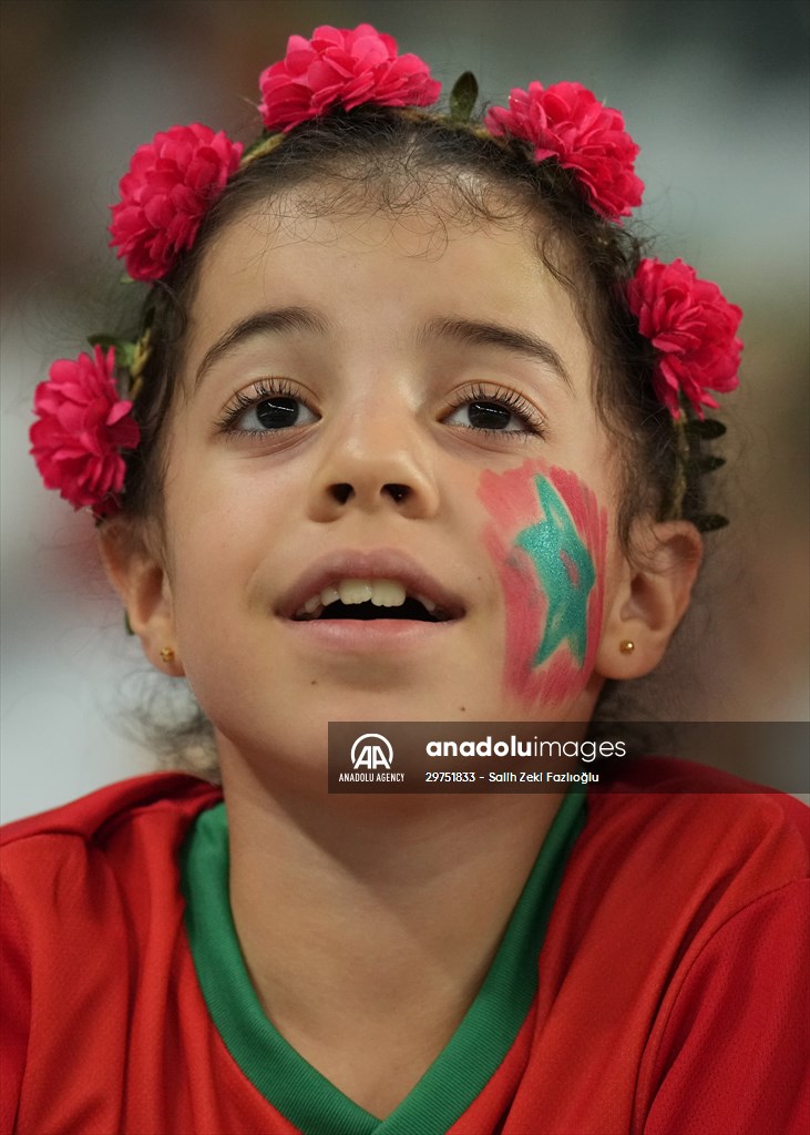 Children soccer fans of FIFA World Cup 2022