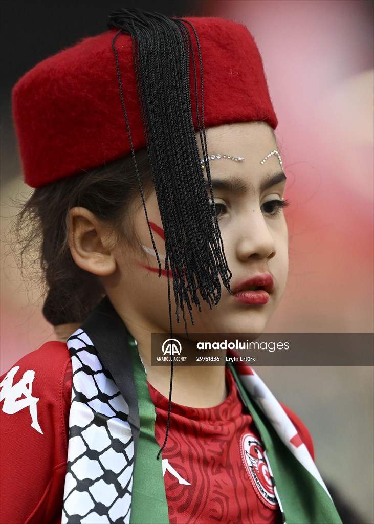 Children soccer fans of FIFA World Cup 2022