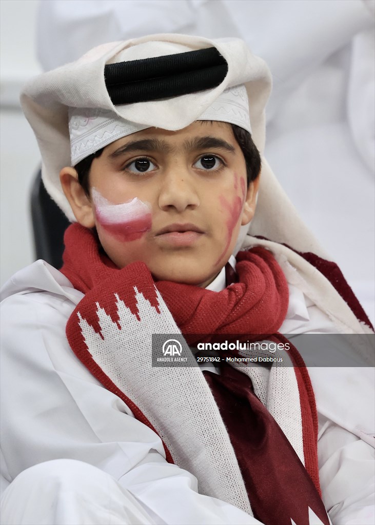 Children soccer fans of FIFA World Cup 2022