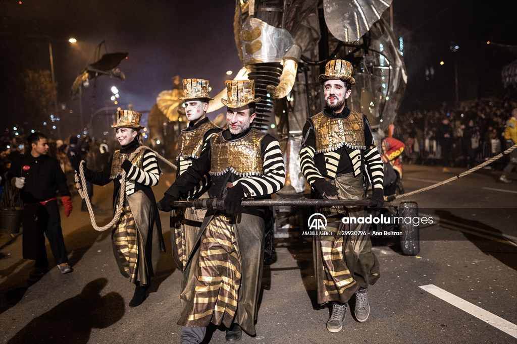 Three Wise Men parade in Madrid