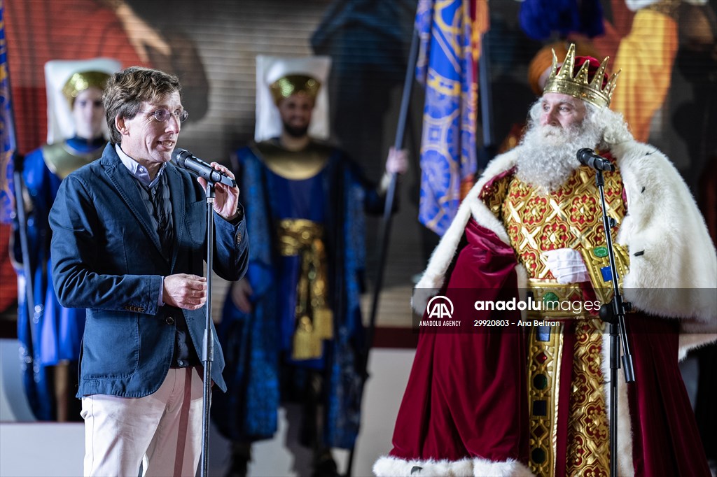 Three Wise Men parade in Madrid