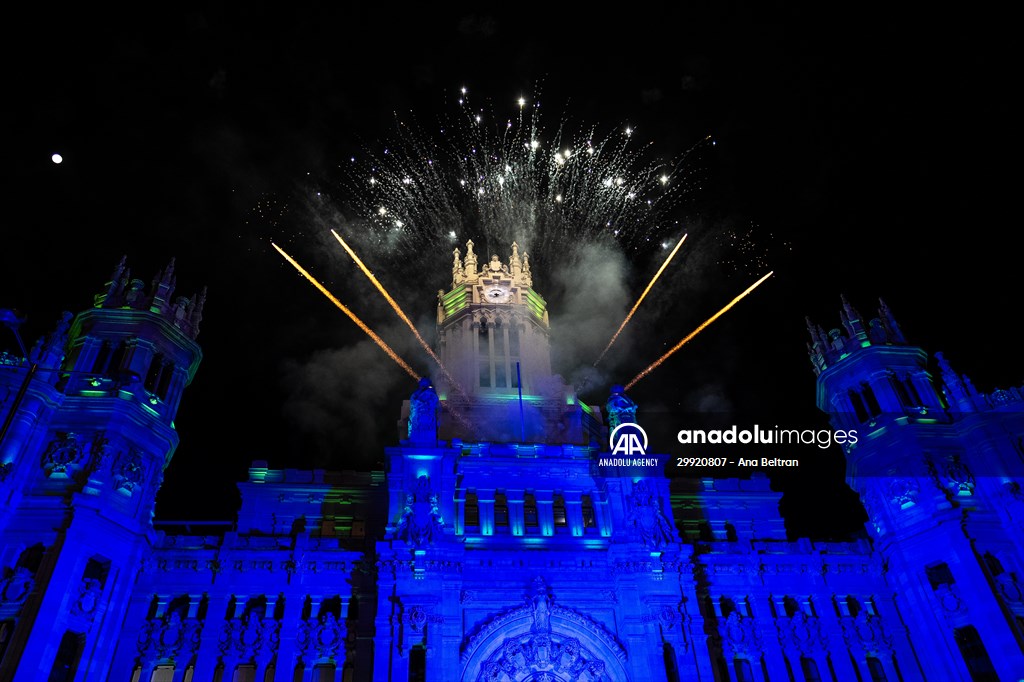 Three Wise Men parade in Madrid