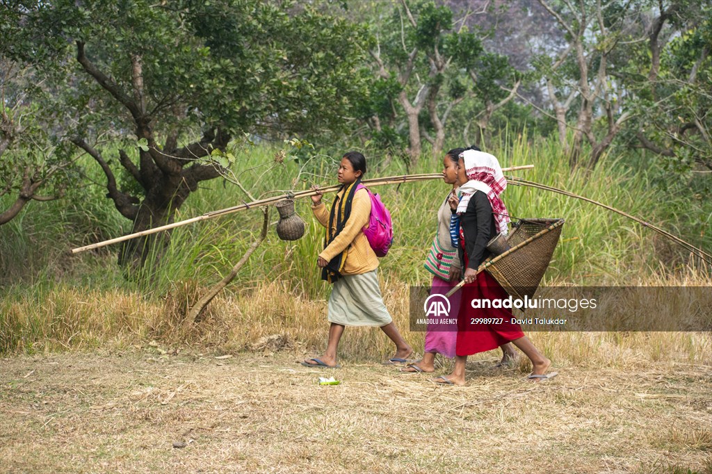 Magh Bihu Festival celebrated in India