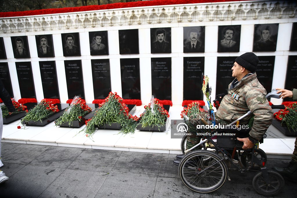 Azerbaycan'da "Kanlı Ocak" kurbanları anılıyor