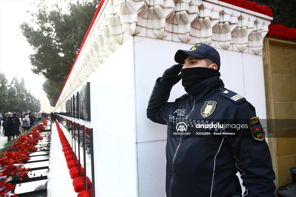 Azerbaycan'da "Kanlı Ocak" kurbanları anılıyor