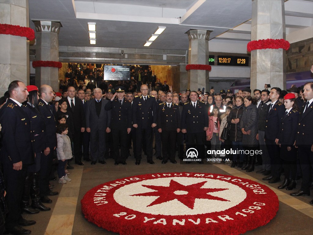 Azerbaycan'da "Kanlı Ocak" kurbanları anılıyor