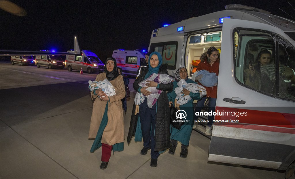 16 babies transferred to Ankara from quake-hit Kahramanmaras