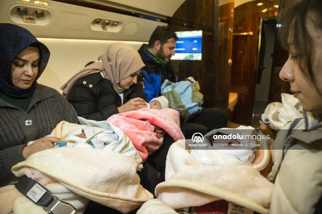 16 babies transferred to Ankara from quake-hit Kahramanmaras