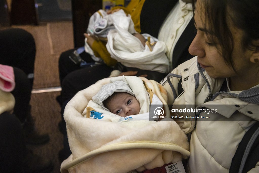 16 babies transferred to Ankara from quake-hit Kahramanmaras