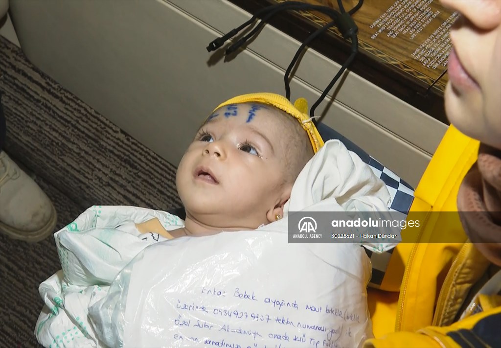 16 babies transferred to Ankara from quake-hit Kahramanmaras