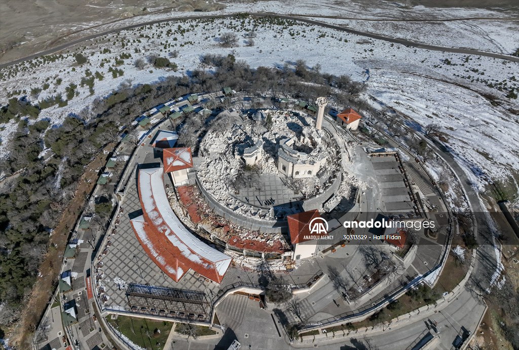 Tomb of Hadhrat Ukasha in Turkiye's Gaziantep collapsed in earthquakes