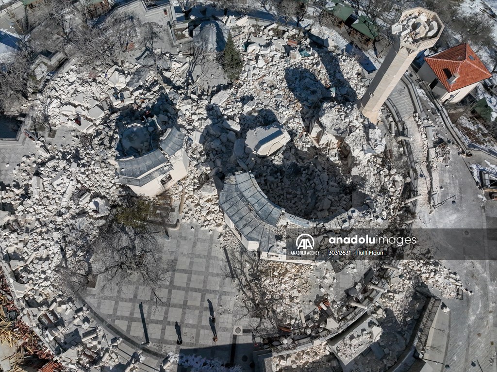 Tomb of Hadhrat Ukasha in Turkiye's Gaziantep collapsed in earthquakes