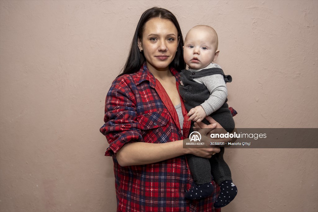 Mothers And Their Babies Born Into War In Ukraine | Anadolu Images