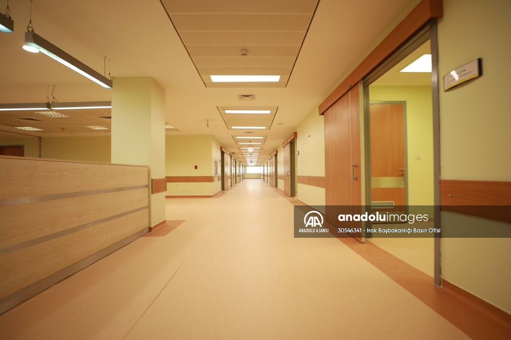 Basra'da Türk yapımı hastanenin açılışı yapıldı