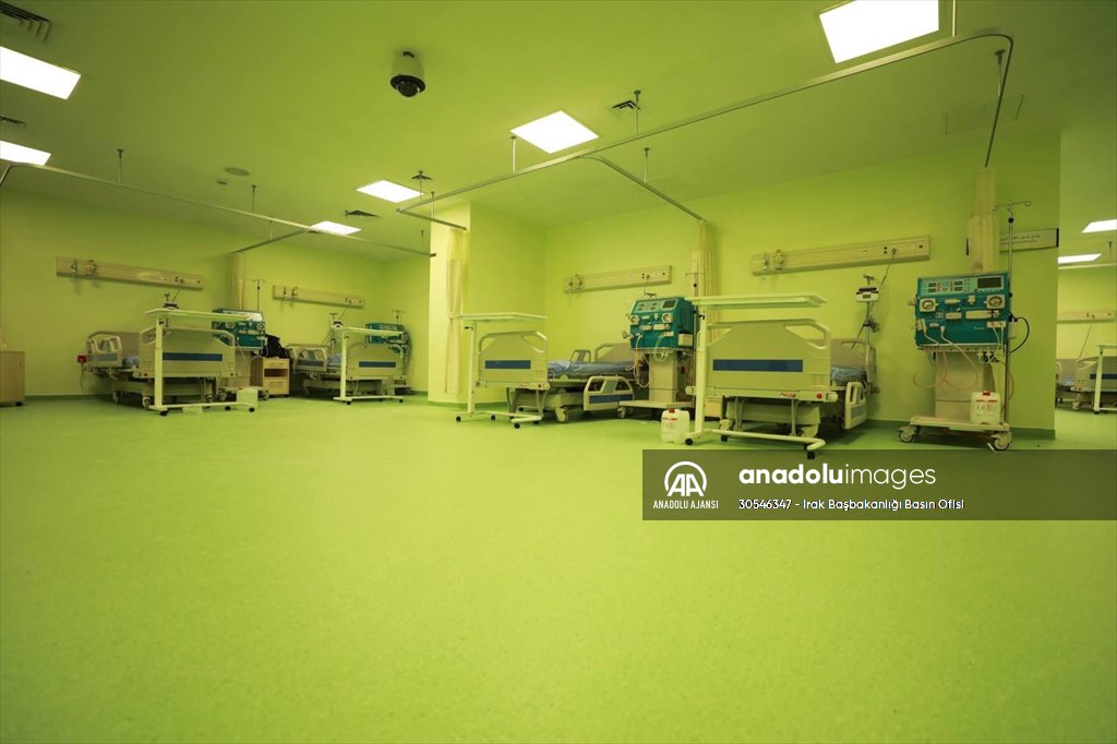 Basra'da Türk yapımı hastanenin açılışı yapıldı