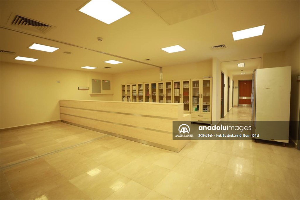 Basra'da Türk yapımı hastanenin açılışı yapıldı