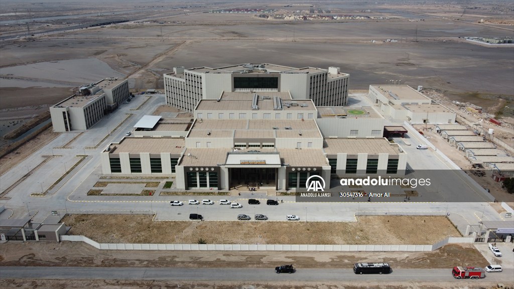 Basra'da Türk yapımı hastanenin açılışı yapıldı