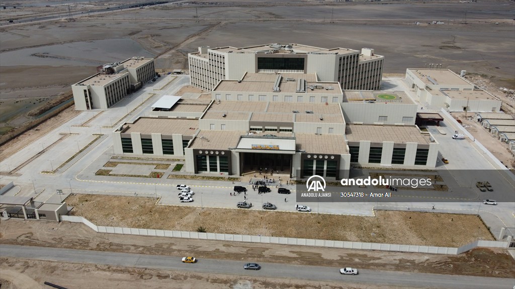 Basra'da Türk yapımı hastanenin açılışı yapıldı