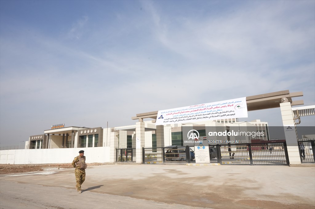 Basra'da Türk yapımı hastanenin açılışı yapıldı