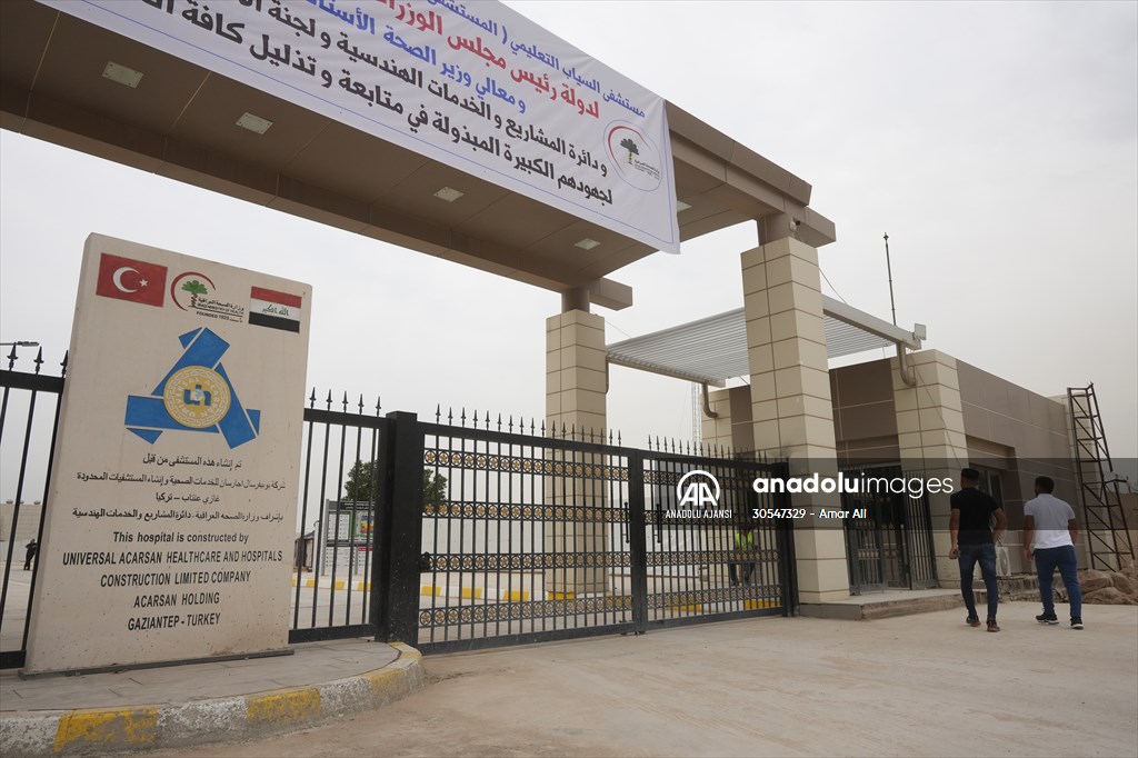 Basra'da Türk yapımı hastanenin açılışı yapıldı