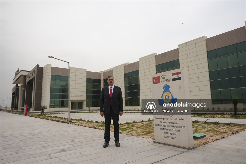 Basra'da Türk yapımı hastanenin açılışı yapıldı