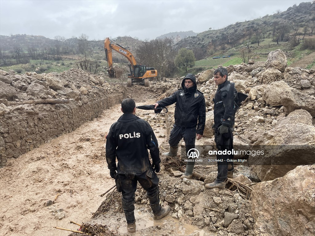 Adıyaman'ın Tut ilçesindeki selde ölenlerin sayısı 2'ye yükseldi