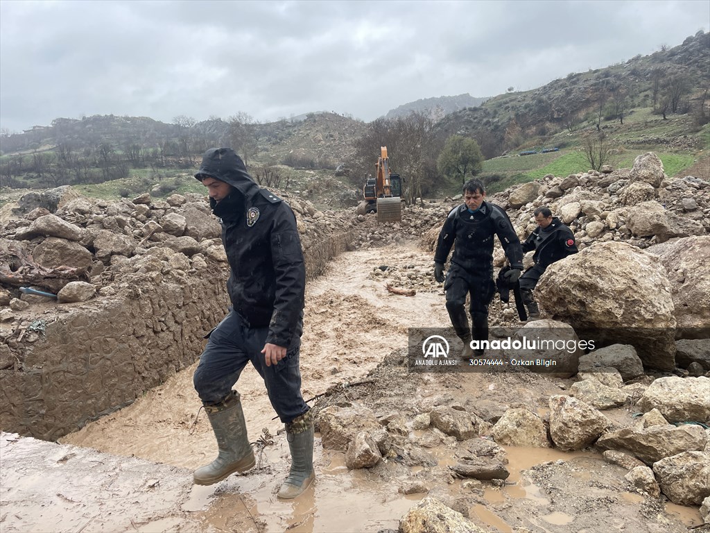 Adıyaman'ın Tut ilçesindeki selde ölenlerin sayısı 2'ye yükseldi