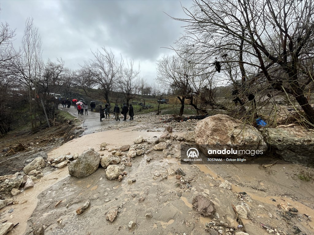 Adıyaman'ın Tut ilçesindeki selde ölenlerin sayısı 2'ye yükseldi