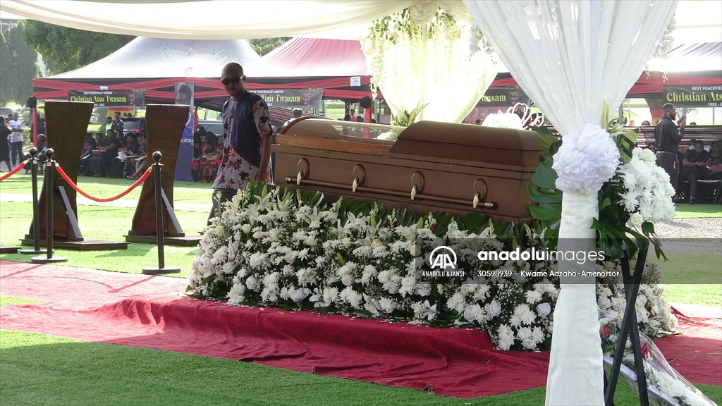 Depremde hayatını kaybeden Hataysporlu Atsu için ülkesinde cenaze töreni düzenlendi