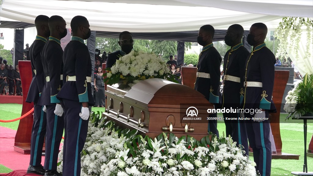 Depremde hayatını kaybeden Hataysporlu Atsu için ülkesinde cenaze töreni düzenlendi