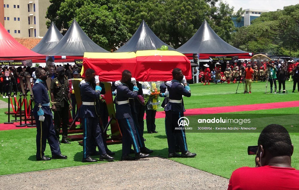 Depremde hayatını kaybeden Hataysporlu Atsu için ülkesinde cenaze töreni düzenlendi