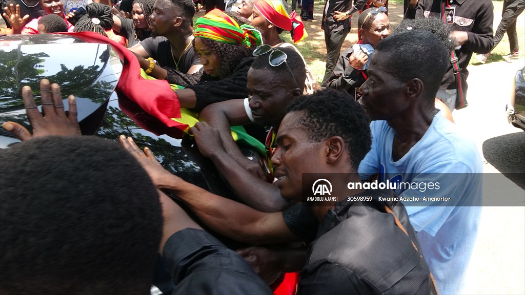 Depremde hayatını kaybeden Hataysporlu Atsu için ülkesinde cenaze töreni düzenlendi
