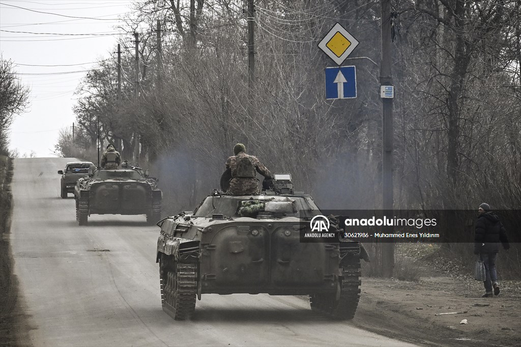 Military mobility continues in Bakhmut frontline