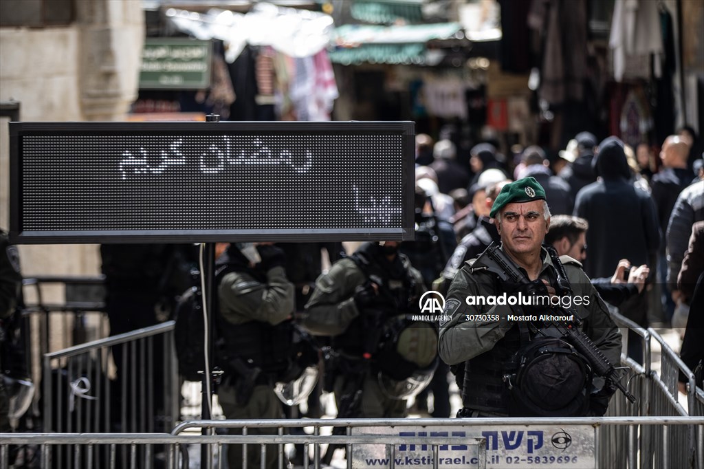 Second Friday prayer of Ramadan at Al-Aqsa