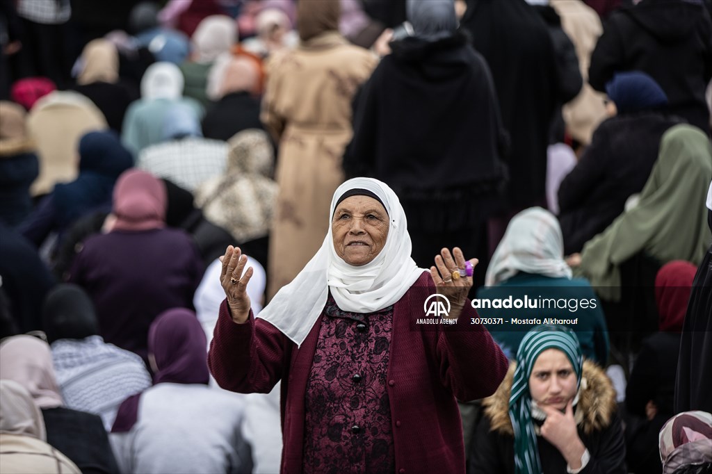 Second Friday prayer of Ramadan at Al-Aqsa