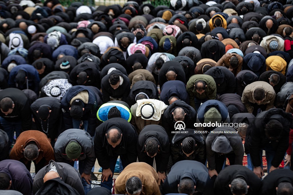 Second Friday prayer of Ramadan at Al-Aqsa