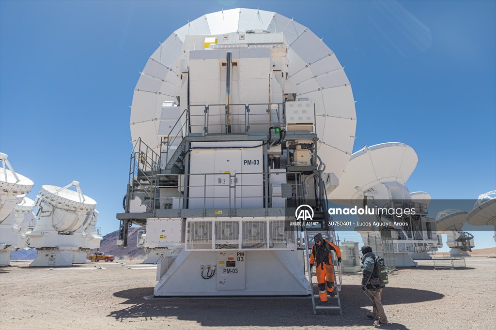 The world's largest telescope explores space from Chile